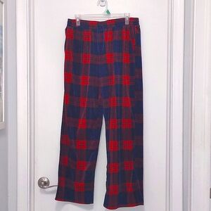 Plaid pajama pants